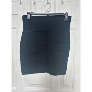 Elegant Black Pencil Skirt